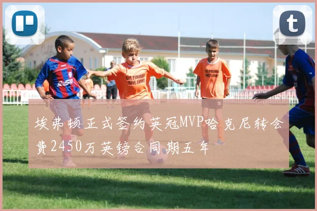 埃弗顿正式签约英冠MVP哈克尼转会费2450万英镑合同期五年
